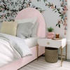 MaI Lifestyle - IsaacS Local Mase - Pink Round Shape Headboard - Pink Photo