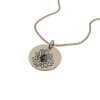 "Chrysanthemum of November Rose Gold Birth Flower Pendant" Photo