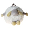 Peluche 33cm Fluffy Round Lamb Plush in White 8133W Photo