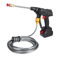 Battery Powered Pressure Washer Gun with Nozzle