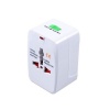 Universal Compact Travel Adapter with Surge Protector Photo