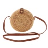 Straw Bag Women Rattan hand Woven Shoulder bag Photo