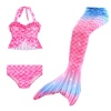 Iconix 3 Piece Kids Hot Pink and Blue Mermaid Bikini |GB21-150 Photo