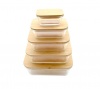 Taroma Glass Food Storage Containers with Lids – 5 Piece Value Set Photo