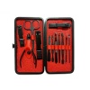 Lilhe 12 Piece Manicure & Pedicure Set Nail Clipper Kit - Black Photo