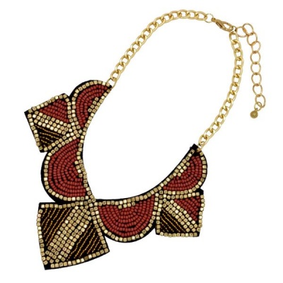 Photo of Sista Beaded Statement Necklace