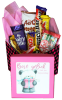 The Biltong Girl Happy Birthday Chocolate Box with Afrikaans Message Photo