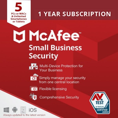 Photo of McAfee Digital Download - Small Business Security 05-Device
