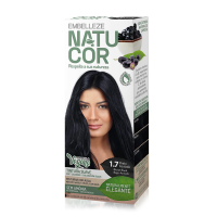 Natucor Bluish Black 17 Vegan Coloration Kit