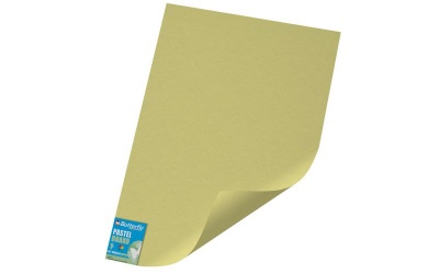 Butterfly A1 Pastel Board 160gsm Yellow Pack Of 50
