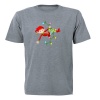 Christmas Lights Elf - Kids T-Shirt Photo
