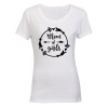 BuyAbility Mom of Girls - Circular - Ladies - T-Shirt Photo
