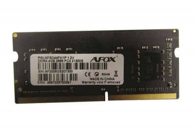 Photo of Afox Memory 4GB 2666 CL19