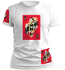 PepperSt Men's White T-Shirt - King of Hearts Photo