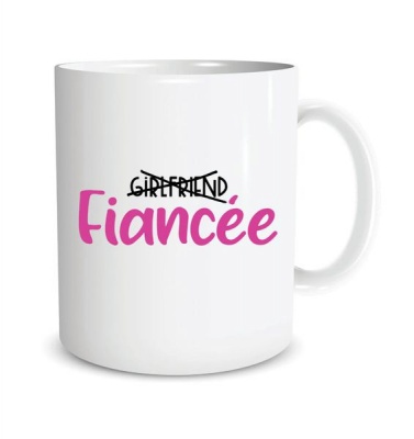 Girlfriend Fiancee Engagement Anniversary Valentine Birthday Gift 11Oz Mug
