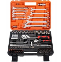 82 Piece Socket and Wrench Set 12 14