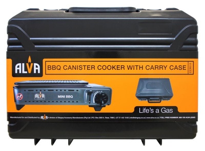 Photo of Alva BBQ Canister Cooker with Carry Case
