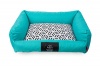 Dogs Life Urban Lounger Waterproof Bed Turquoise Photo