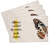 PepperSt Placemat Set - Be The Sunshine... Photo