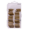 Gold False Nails - 100 Pieces Photo