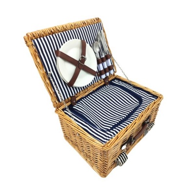 Infinity Homeware 2 person Wicker picnic basket