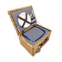 Infinity Homeware 2 person Wicker picnic basket