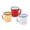 Bulk Pack x 12 Enamel Mug 6cm - Plain Colours Photo