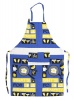 Bunty Printed Apron - Blue Photo