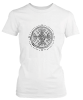 PepperSt Ladies White T-Shirt - Norse Dwarf Photo