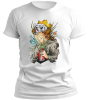 PepperSt Men's White T-Shirt - Insanity Photo