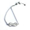 Silver Cubic Infinity Bracelet Photo