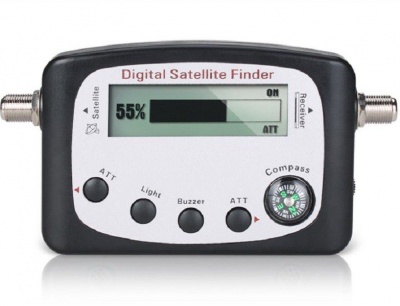 Photo of Satellite Signal Finder Meter with LCD Display Digital and Compass