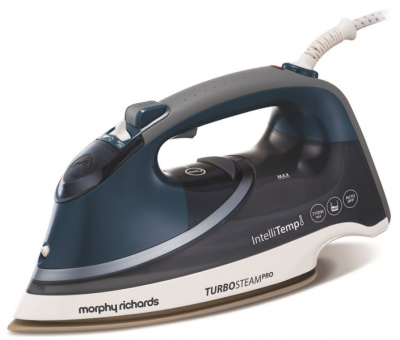 Photo of Morphy Richards Iron Steam / Dry / Spray Stainless Steel Blue 400ml 3100W "Turbo Steam Pro"