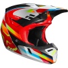 Fox Racing Fox V3 Motif Red/Yellow Helmet Photo