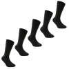 Giorgio Mens 5 Pack Classic Socks - Black - Mens7-11 Photo