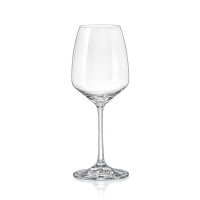 Crystalex Giselle Crystal White Wine Glasses 340ml Set of 6