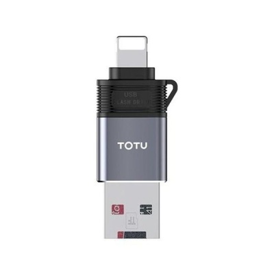Photo of Totu TOTUDESIGN Lightning to USB 2" 1 Card Reader TF Flash Card SD Card Reader