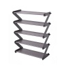 Z-Shaped 5-Tier Shoe Rack Space-Saving Easy-to-Assemble Photo