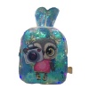 Trends Owl Blue Sequin Backpack Photo
