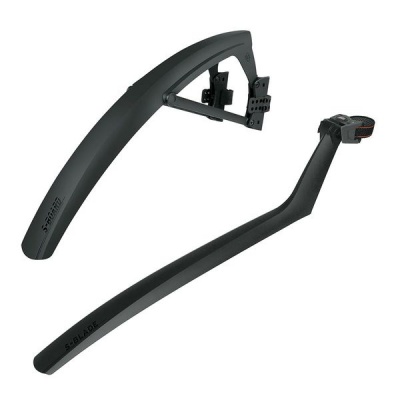 Photo of SKS Germany SKS Front And Rear Mudguard Set: 27 5 And 28-Inch S-Board S-Blade Set