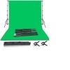 Floxi 3mx6m Non Woven Green Backdrop Bundle Kit Photo