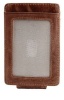 Leather RFID Wallet with Magnetic Front Pocket Money Clip - Brown Photo
