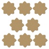 Studeo39 - Laser Cut MDF Coaster Set - 8 Pointed Star Photo
