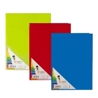 Khoki BULK PACK 3 File 2 Ring Binder A4 Assorted Colours