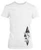 PepperSt Ladies White T-Shirt - Shaped Invader Photo