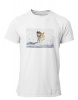 PepperSt Men's White T-Shirt - Wolf Photo