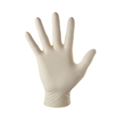 Photo of ExamPRO Powder Free Latex Gloves - Medium - White