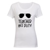 Off Duty - Teacher - Ladies - T-Shirt Photo