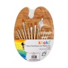 Paint Brushes & Palette Artist Set Photo