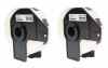Generic Brother DK11218 / 11218 - 24mm Round Labels x 2 - Compatible Photo